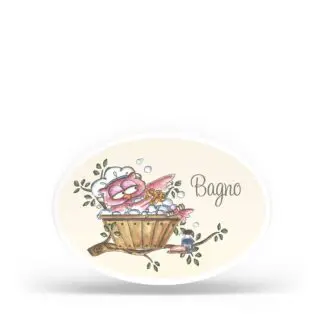 Fuoriporta Allegri Gufetti - Bagno