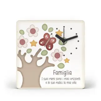 Orologio da Tavolo - I suoi rami sono i miei orizzonti e le sue radici la mia vita.