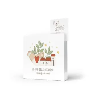Quadro portaricordi - Le cose belle accadono solo se ci credi