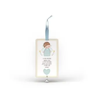 Quadro piccolo Angioletti Custodi - La vita è preziosa M