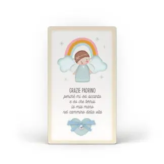 Quadro grande Angioletti Custodi - Grazie padrino