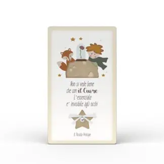 Quadro grande Piccolo Principe - L'essenziale