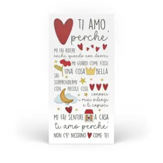 Tavola Batticuore - Ti amo perché