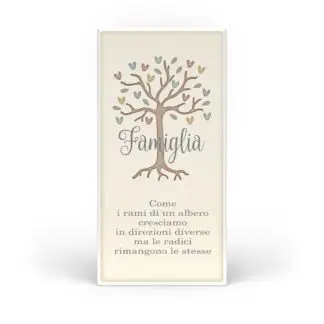 Tavola Cuori Danzanti - Famiglia come i rami