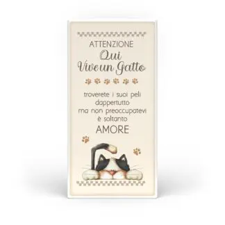 Tavola Aria Country - Attenzione al gatto