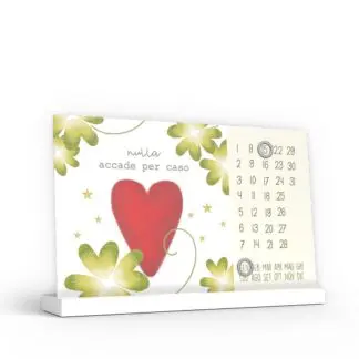 Calendario Perpetuo Pensieri di Cuore - Nulla accade per caso