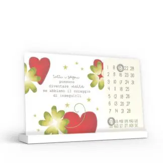 Calendario Perpetuo Pensieri di Cuore - Tutti i sogni possono diventare realtà