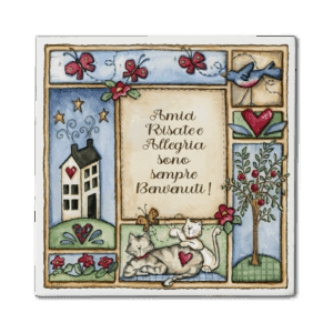 Calamita quadrata Aria Country - Amici risate e allegria