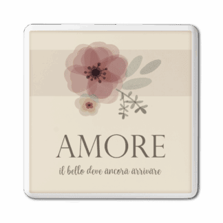 Formella piccola Fiori Eleganti - Amore