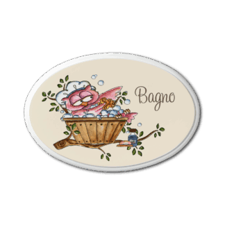 Fuoriporta Allegri Gufetti - Bagno