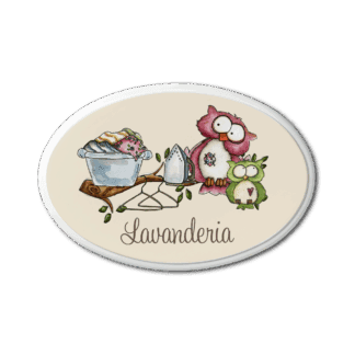 Fuoriporta Allegri Gufetti - Lavanderia