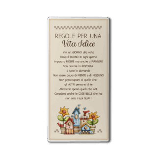 Tavola Aria Country - Regole per una vita felice