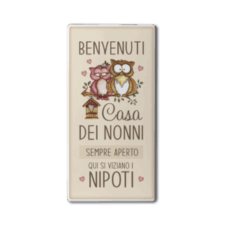 Tavola Allegri Gufetti - Benvenuti dai nonni