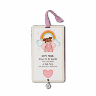 Quadro piccolo Angioletti Custodi - Grazie madrina