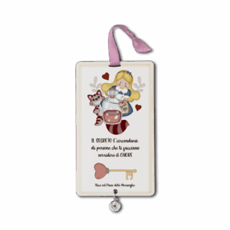 Quadro piccolo Meraviglie di Alice - Ridere il cuore