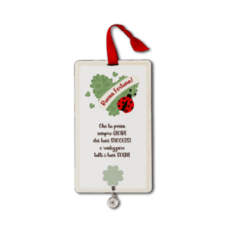 Quadro piccolo Ti Porto Fortuna - Che tu possa gioire