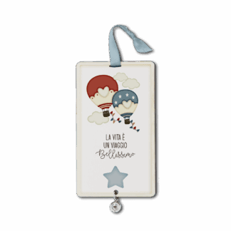 Quadro piccolo In Mongolfiera - Un viaggio bellissimo