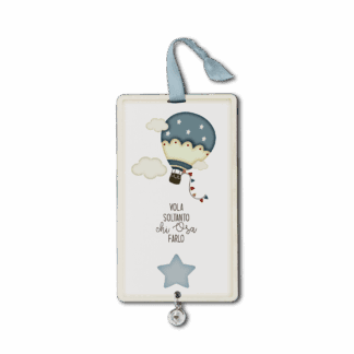 Quadro piccolo In Mongolfiera - Vola soltanto chi osa