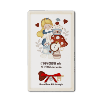 Quadro grande Meraviglie di Alice - Solo se lo pensi