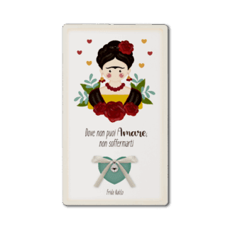 Quadro grande Frida Kahlo - Non soffermarti