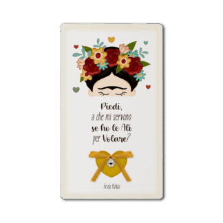 Quadro grande Frida Kahlo - Ali per volare