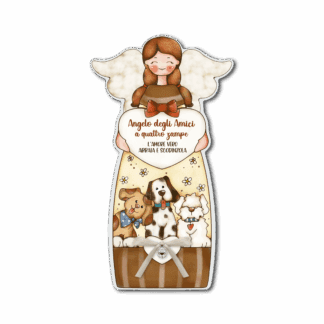 Angelo verticale grande - Angelo degli Amici a quattro zampe