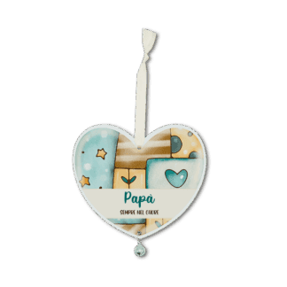 Cuore campanello - Papà