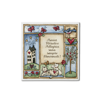 Calamita quadrata Aria Country - Amici risate e allegria