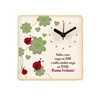 Orologio da Tavolo - Buon Fortuna!