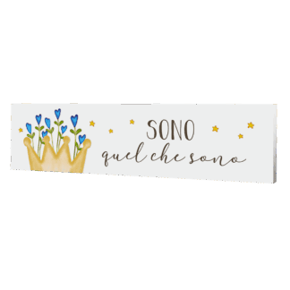 Quadro Orizzontale Grande - Sono quel che sono