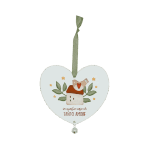 Cuore campanello - In questa casa c'è tanto amore