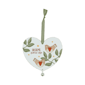 Cuore campanello - Insieme siamo casa