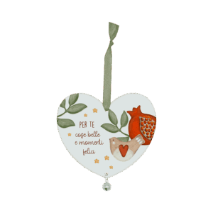 Cuore campanello - Per te cose belle e momenti felici