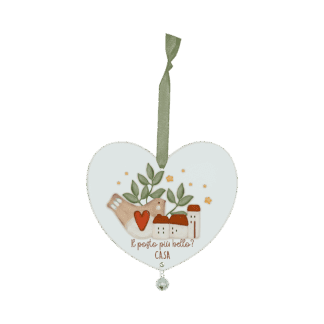 Cuore campanello - Il posto più bello? Casa