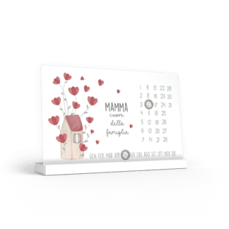 Calendario Perpetuo Mamma Mia - Mamma cuore della famiglia
