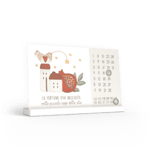 Calendario perpetuo-La fortuna vive nascosta