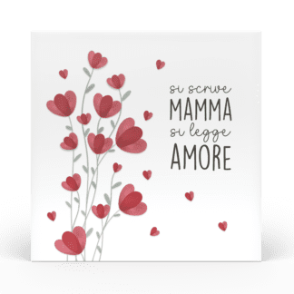 Formella Piccola Mamma Mia - Mmamma si legge amore