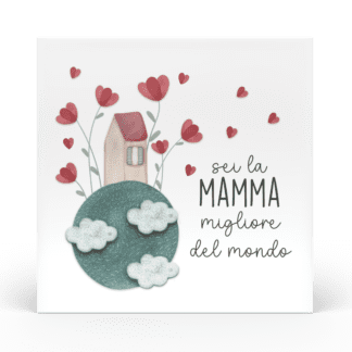 Formella Piccola Mamma Mia - Mamma migliore del mondo