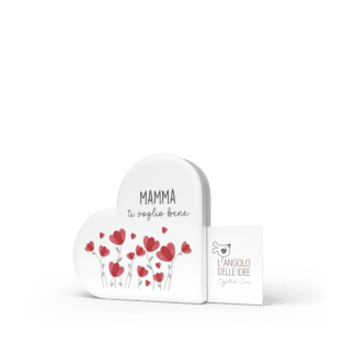 Portaricordi Cuore Mamma Mia - Mamma ti voglio bene