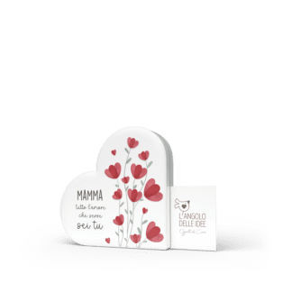 Portaricordi Cuore Mamma Mia - Mamma tutto l’amore che serve