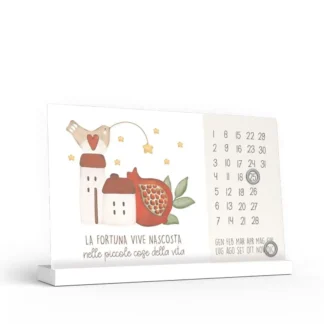 Calendario perpetuo-La fortuna vive nascosta