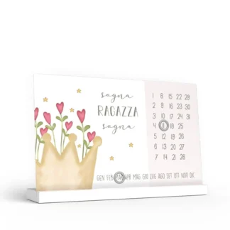 Calendario perpetuo-Sogna ragazza sogna