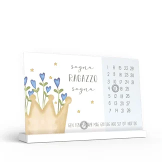 Calendario perpetuo-Sogna ragazzo sogna
