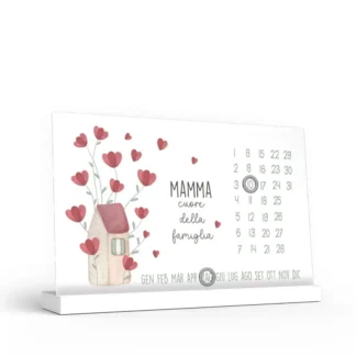 Calendario Perpetuo Mamma Mia - Mamma cuore della famiglia