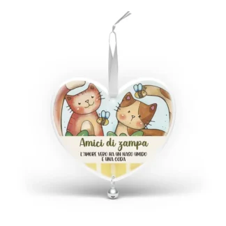 Cuore campanello -  Amici di zampa