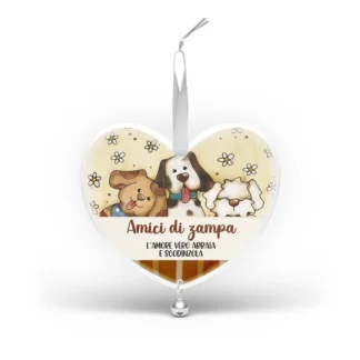 Cuore campanello -  Amici di zampa