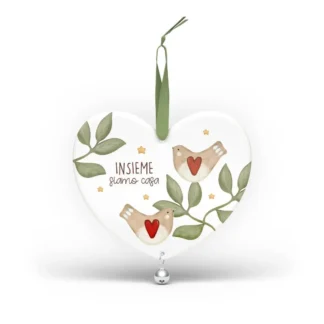 Cuore campanello - Insieme siamo casa