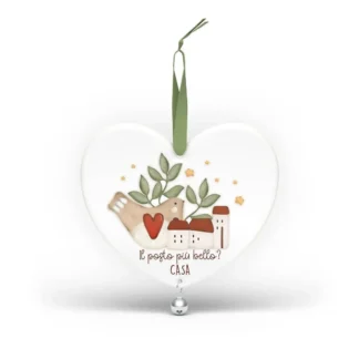 Cuore campanello - Il posto più bello? Casa