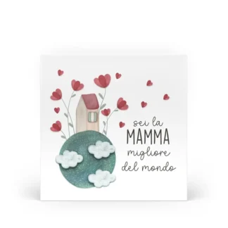 Formella Piccola Mamma Mia - Mamma migliore del mondo