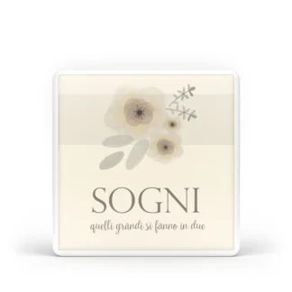 Formella piccola Fiori Eleganti - Sogni